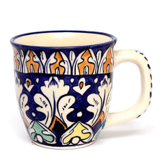 Mug Ceramic Multi Blue Pottery
