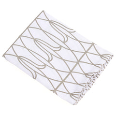 Beige Jaal Napkin Set Of 2Pcs