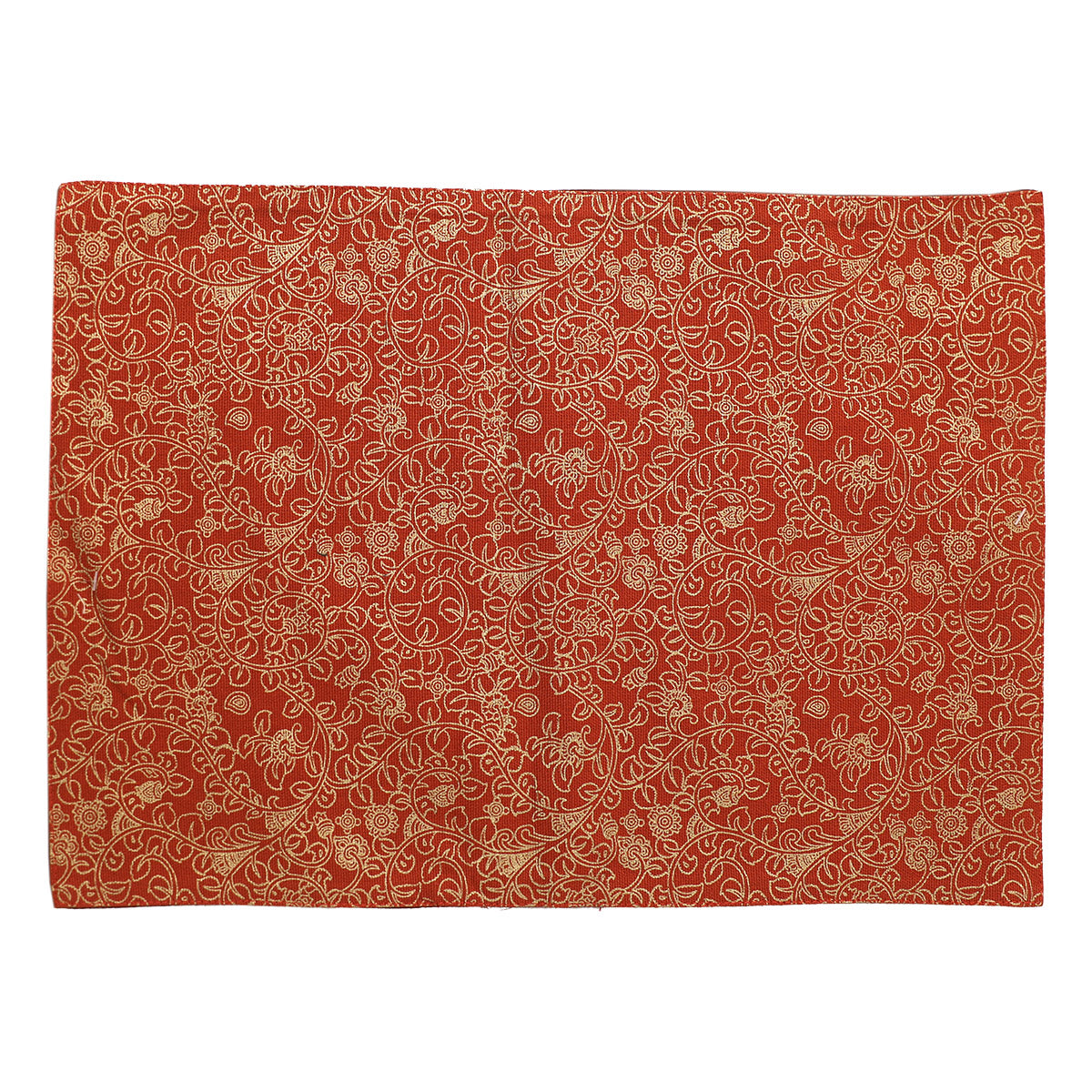Kalamkari Mats 13x19 Brown - Habitt