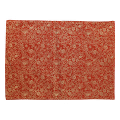Kalamkari Mats 13x19 Brown - Habitt