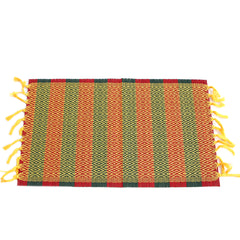 Yellow Buti Bamboo Mat 13X19