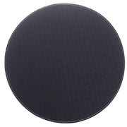 Mat Round Knitted (Bot/Same) Black - Habitt