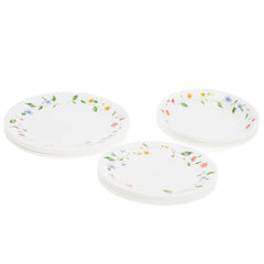 18Pcs Dinner Set Purun Flower 18S-PRF-PK