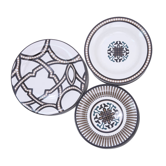 18Pcs Plate Set 
