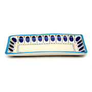 Rectangle Dish Medium Blue Pottery - Habitt