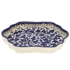 Floral Trellis Platter Large