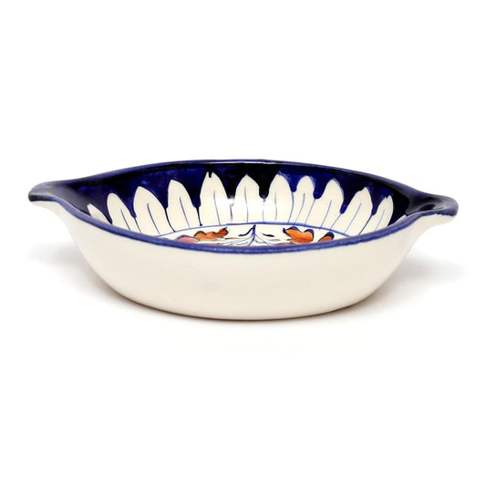 Platter Ceramic Blue White 83FE7 - Habitt