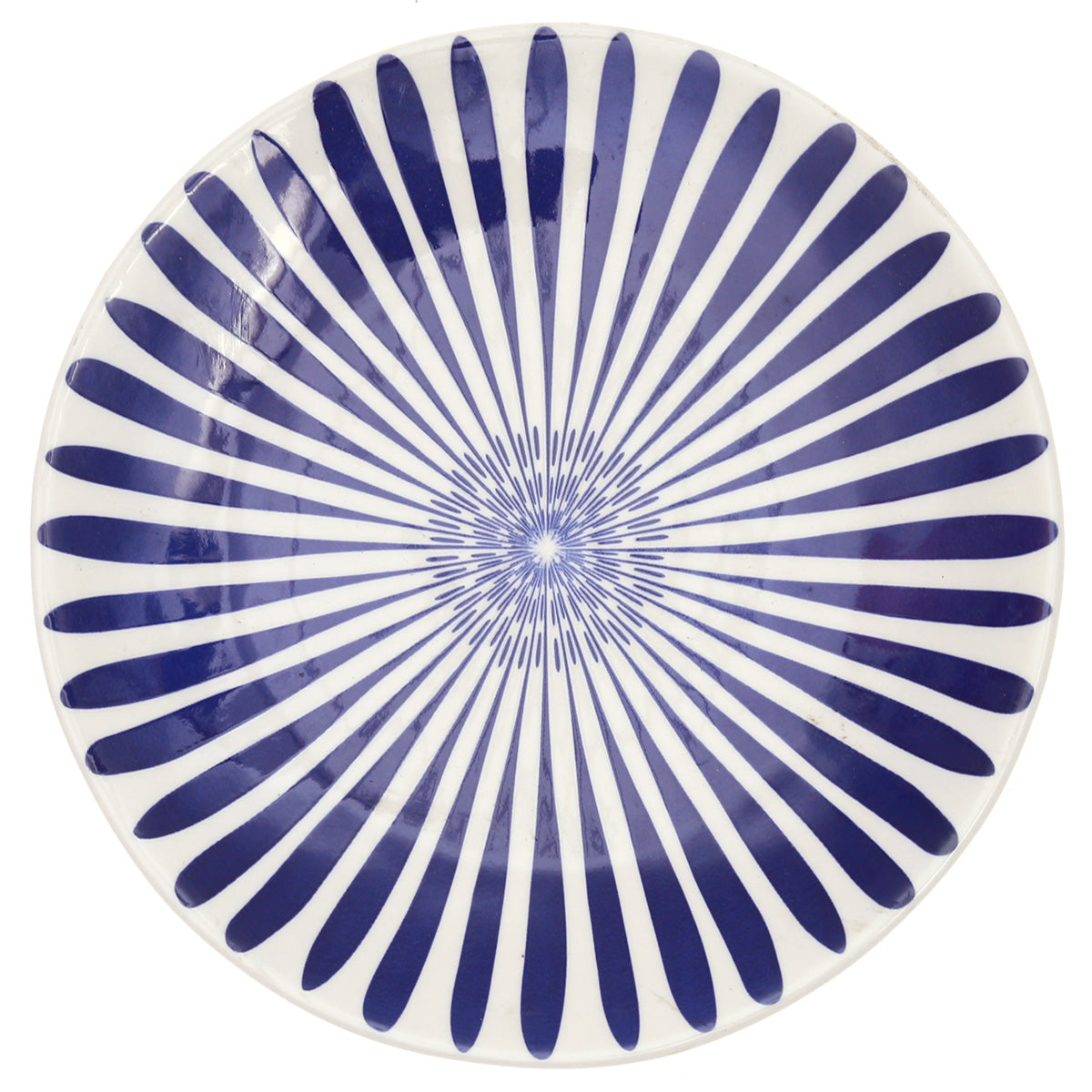 Quarter Plate Blue White 7876-54