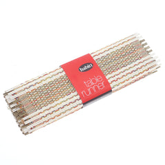 Multi Gold Bamboo Runner 13x72