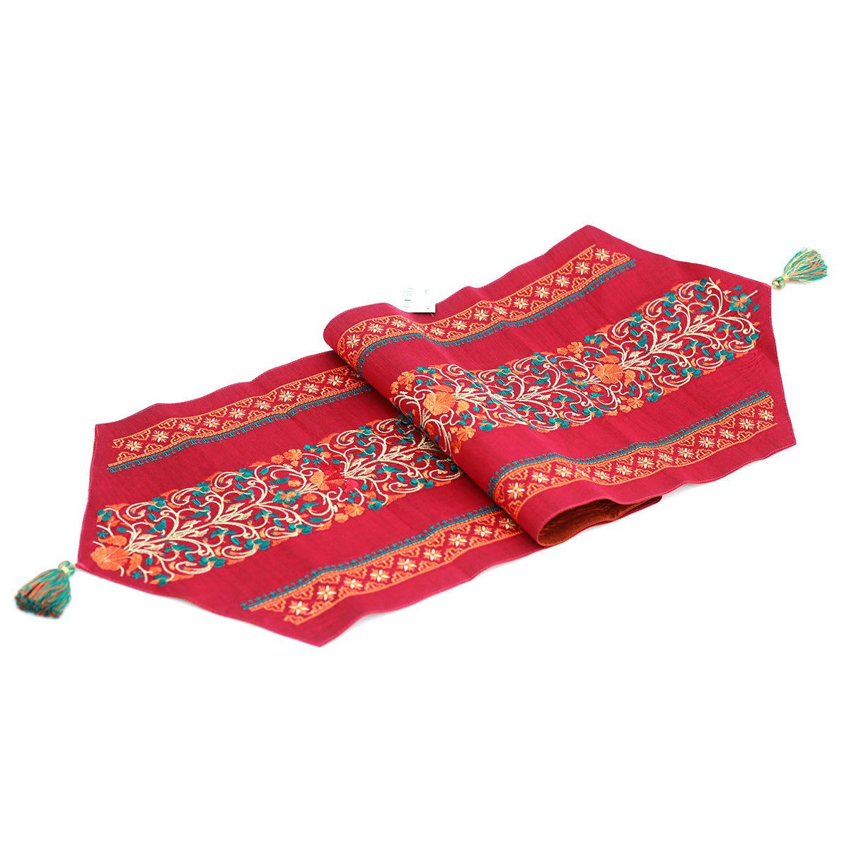 Festive Emb Lines Runner 14X45