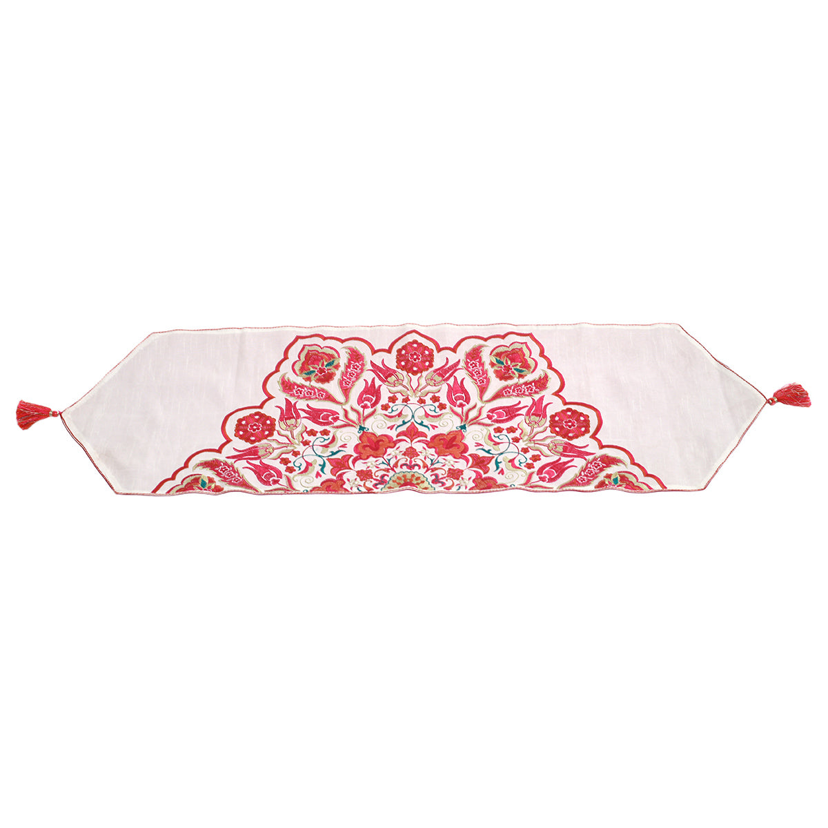 Semi Festive Floral Runner 14X45