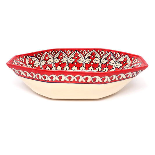Multi Oval Bowl Red - Habitt