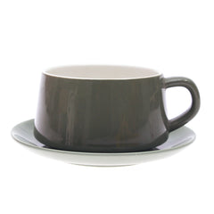 Soup Cup & Saucer Green 7876-8