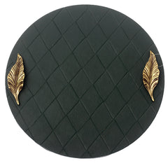 Snake Skin Leather Tray (Green)