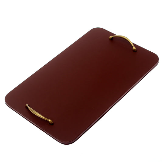 Leather tray (Brown) - Habitt