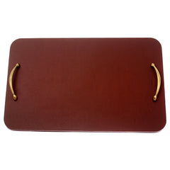 Leather tray (Brown)