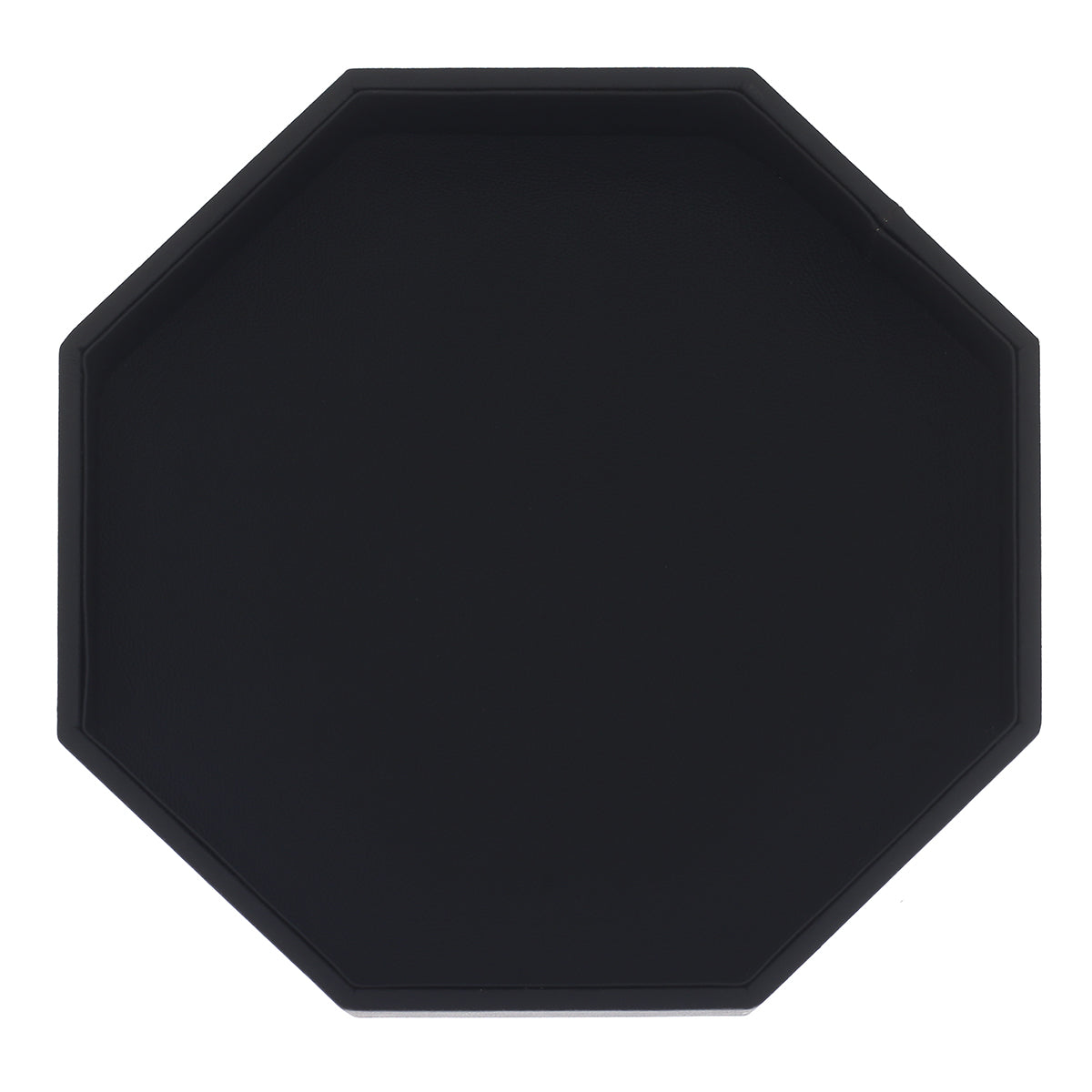 Octagon Platter Tray Black