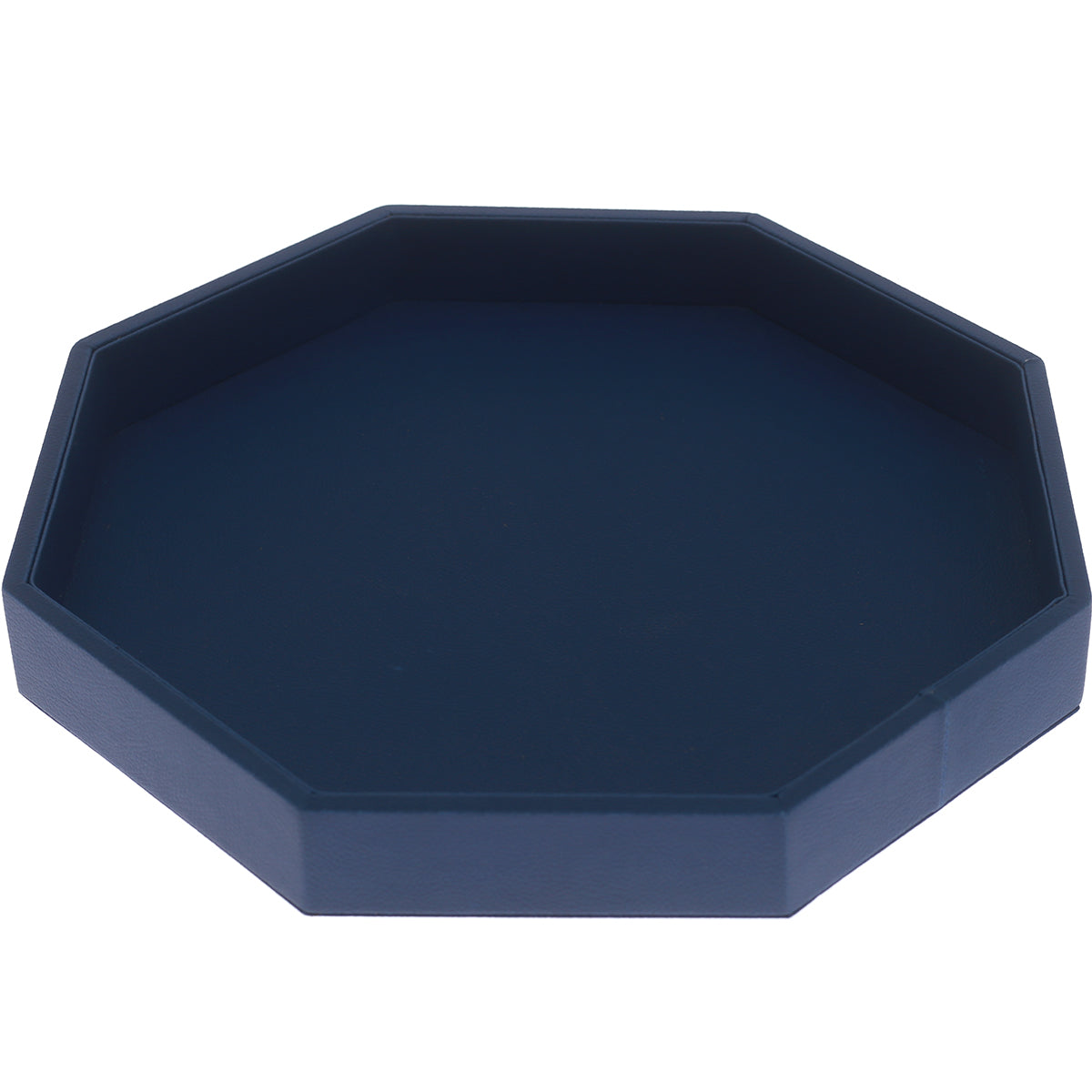 Octagon Platter Tray Blue