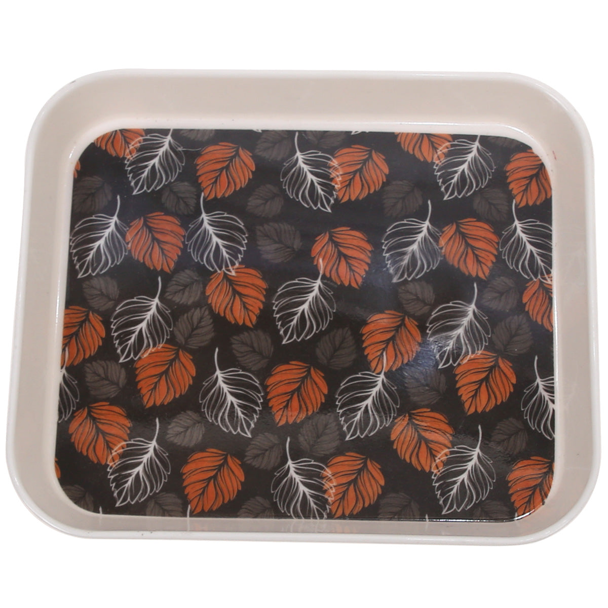 Vista Tray Small (Leaves Printed)