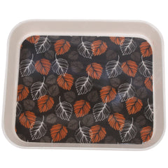 Vista Tray Small (Leaves Printed)