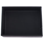 Leatherette Tray Black S - Habitt