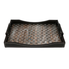 Leather Tray Black