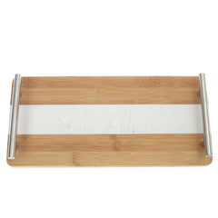 Wooden Tray White.OLA-014