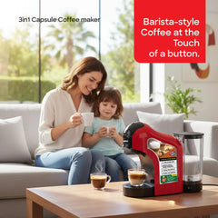 SANFORD SF1384CM 1400 W 3-in-1 Capsule Coffee Maker – High-Pressure Italian-Pump Espresso Machine with 1 L Tank