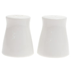Salt & Pepper Shaker Set – Symphony White Ceramic (2 Pcs)