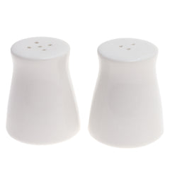 Salt & Pepper Shaker Set – Symphony White Ceramic (2 Pcs)