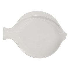 20cm Nemo Fish-Shaped Dish – Symphony White Ceramic Platter
