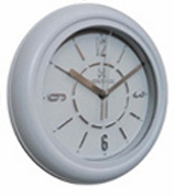 Heritage Wall Clock CLK-035I – 15" Ivory White