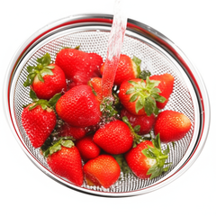Stainless Steel Strainer Basket – 21cm / 24cm