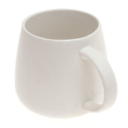 Minimalist Ceramic Mug 490ml – Matte Black or White - Habitt