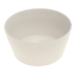 Textured Ceramic Bowl 580ml – Black or White | Everyday Tableware