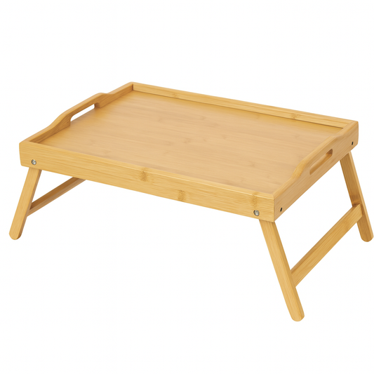 Plain Bamboo Bed Tray – 40x60 cm