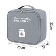 Portable First Aid Medicine Storage Bag – Travel Emergency Organizer - Habitt