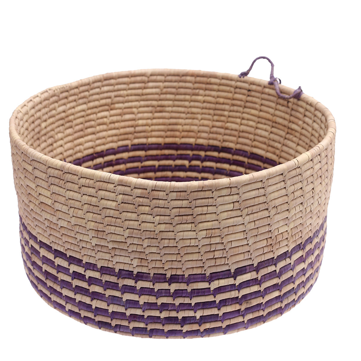Storage Basket Round Cane