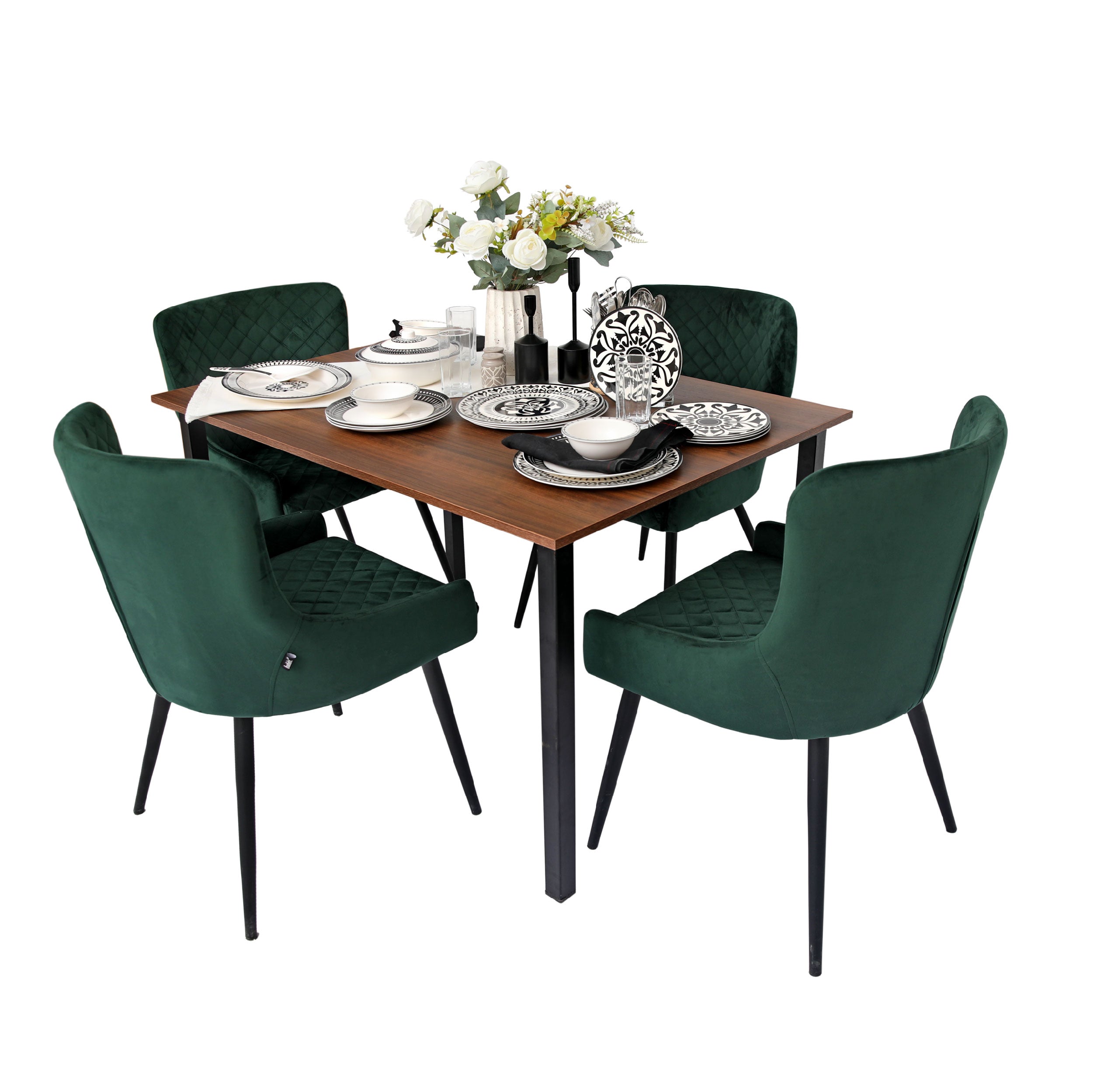 4 Humans Table Shane 4 Person Dining Table - Habitt
