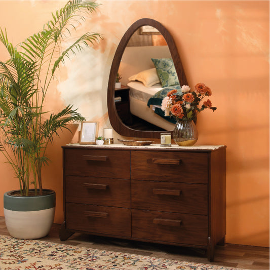 Wedding Bundle – Horizon Bedroom Set with Mirror, Dresser & Side Tables + Rs. 20,000 Gift Card