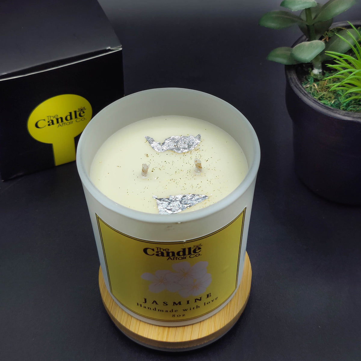 Jasmine - Premium Matte White Jar