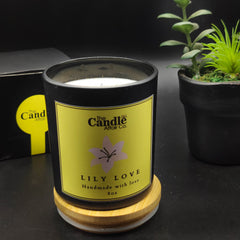 Lily Love - Premium Matte Black Jar