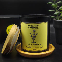 Lavender Vanilla - Premium Matte Black Jar