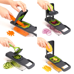 Nicer Dicer 14-Piece Multi-Function Chopper & Slicer