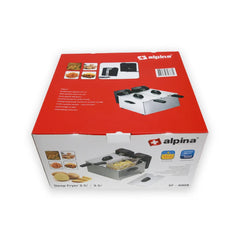 SS.Deep Fryer Twin Bowl F-4008 - Alpina