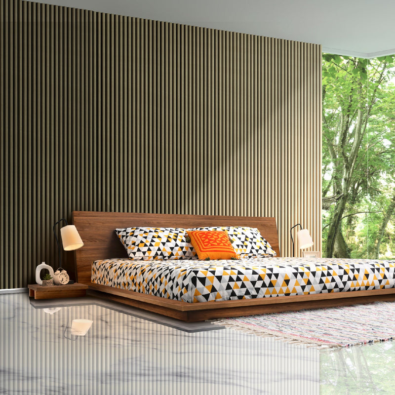 Vincent KING Size Bed with Side Tables