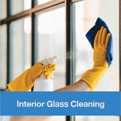 Interior Glass Cleaning - Per Sqft