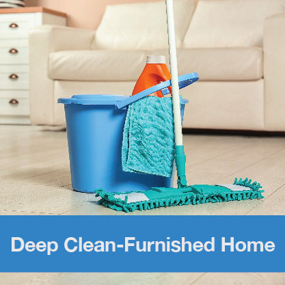 Deep Clean Furnished Home - Per Sqft