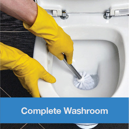 complete washroom cleaning service 