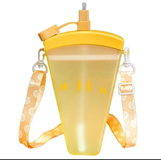 Watermelon Slice Crossbody Water Bottle – 320ml